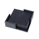 Set de coasters en cuir vegan