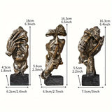 Elmélkedés™ - Set de 3 Statues