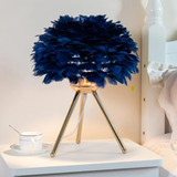 Missfeather™ - Lampe de Table à Intensité Lumineuse Ajustable avec Plumes Élégantes