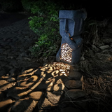 MoaiFény | Lampe de jardin solaire Moai