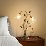 Lampe de Table Fleurie Moderne