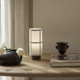 Table Lamp in Japanese Silk