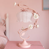 Rosaglo™ - Élégante Lampe Rose