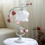 Rosaglo™ - Élégante Lampe Rose