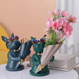 Vase Bulldog Français