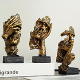 Elmélkedés™ - Set de 3 Statues