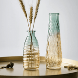 Vases en verre à dégradé