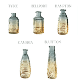 Vases en verre à dégradé