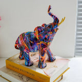 Elefánt™ - Sculpture d'éléphant inspirée par l'art du graffiti