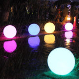Lampe de jardin sphérique