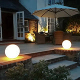 Lampe de jardin sphérique