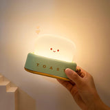Lampe de Table Grille-Pain avec Batterie Intégrée