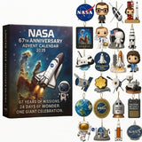 🎄 Calendrier de Noël NASA 67ème Anniversaire 2025 – Édition Spéciale Collector 🌌👩‍🚀
