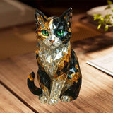 Élégante Statue Décorative de Chat