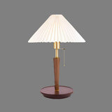 Table Lamp in Molded Wood