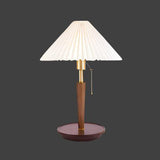 Table Lamp in Molded Wood