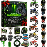 🔥 Édition limitée – Plus que 100 exemplaires disponibles ! 🏍️ Calendrier de Noël Monster Energy Supercross 2025
