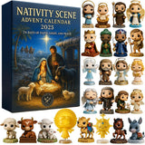 Calendrier de l'Avent Julekrippe 2025 - Comptez les jours jusqu'à Noël