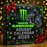 🔥 Édition limitée – Plus que 100 exemplaires disponibles ! 🏍️ Calendrier de Noël Monster Energy Supercross 2025
