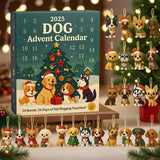 🎄 Calendrier de l'Avent 2025 : Cadeau de Noël ludique pour chiens