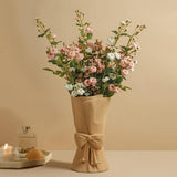 Knot & Bloom - Vase en céramique avec un nœud