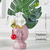 Bubbly Babe Pop Art Vase