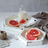 Set de plateaux en bois au style rustique