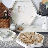 Set de plateaux en bois au style rustique