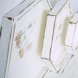 Set de plateaux en bois au style rustique