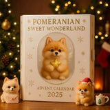 🐾 Calendrier de l'Avent Pomeranian 2025 : Douceur et Merveilles 🎄✨
