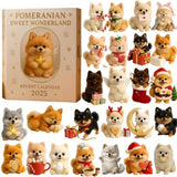 🐾 Calendrier de l'Avent Pomeranian 2025 : Douceur et Merveilles 🎄✨