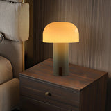 Lampe de table au design champignon