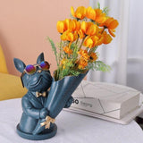 Vase Bulldog Français
