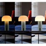 Lampe de table au design champignon