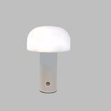 Lampe de table au design champignon