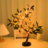 Lampe de bureau LED design arbre