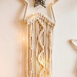 Céleste : Ornement Mural en Macramé