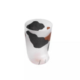 tasse avec motifs de pattes de chat