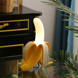Lampe de table Art Déco en forme de banane