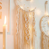 Céleste : Ornement Mural en Macramé