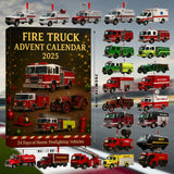 🚒🔥Calendrier de l'Avent 2025 - Camion de Pompier🎁🌲