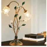 Lampe de Table Fleurie Moderne