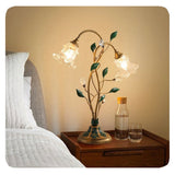Lampe de Table Fleurie Moderne