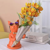 Vase Bulldog Français