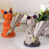 Vase Bulldog Français