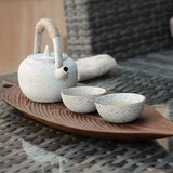 Plateaux en bois design feuille