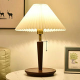 Table Lamp in Molded Wood