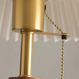 Table Lamp in Molded Wood