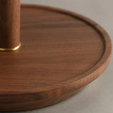 Table Lamp in Molded Wood