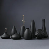Vases en Céramique à Texture Profonde